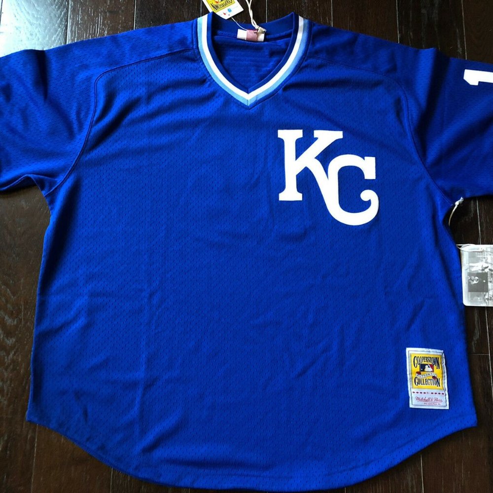 Bo Jackson Kansas City Royals BASEBALL jersey MITCHELL & NESS BRAND NEW